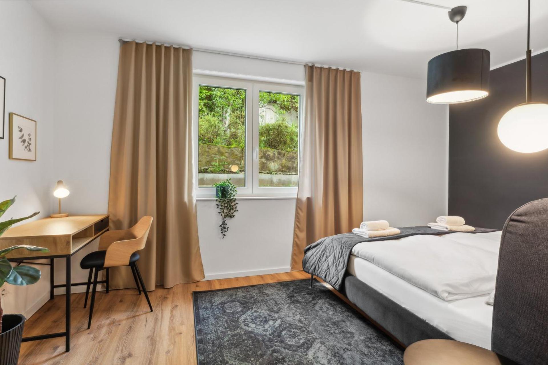 Deluxe Apartment In Bielefeld City Mit Parkplatz Und Terrasse Buitenkant foto
