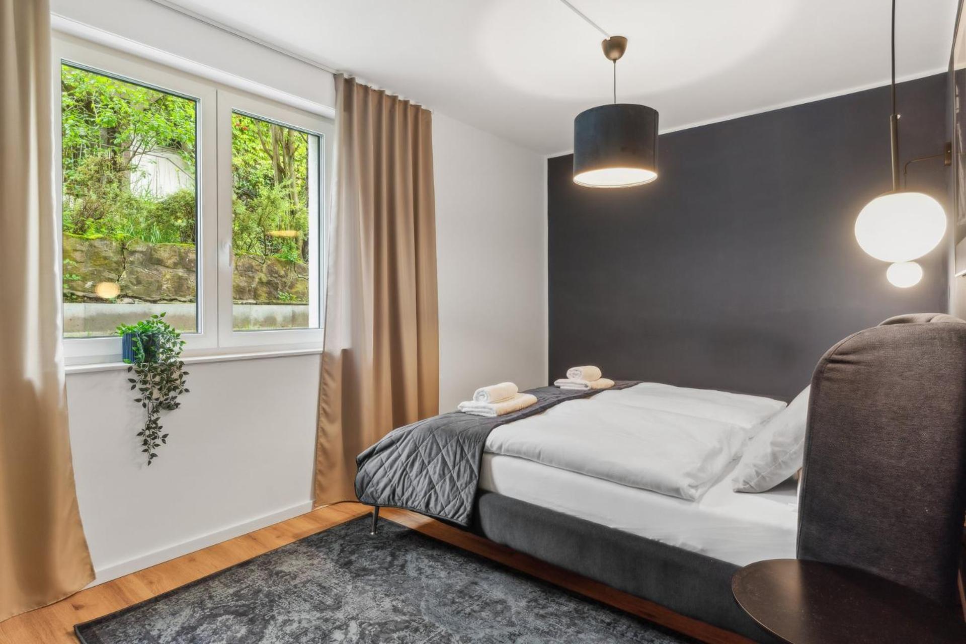 Deluxe Apartment In Bielefeld City Mit Parkplatz Und Terrasse Buitenkant foto